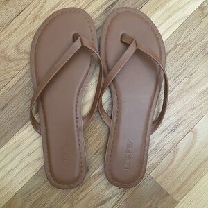 Jcrew Easy Summer Flip Flops - Cedar Wood